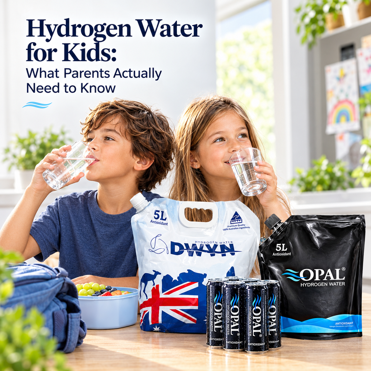 Hydrogen Water for Kids