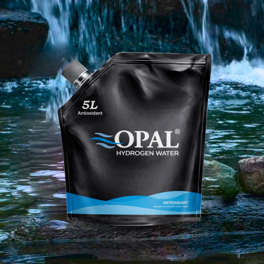 5L Hydrogen Water Bag Black - Opal Water