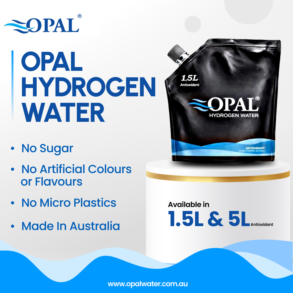 Opal Water 1.5L Hydrogen Water Bag -Black Edition