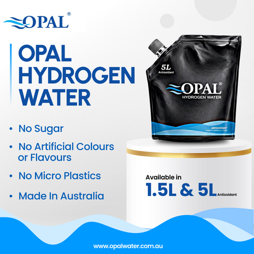 Opal Water 5L Hydrogen Water Bag -Black Edition