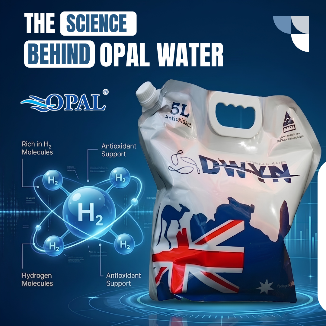 Hydrogen Water Bag (White Edition) | Premium Australian H2 Water | Zero Chemical Residue