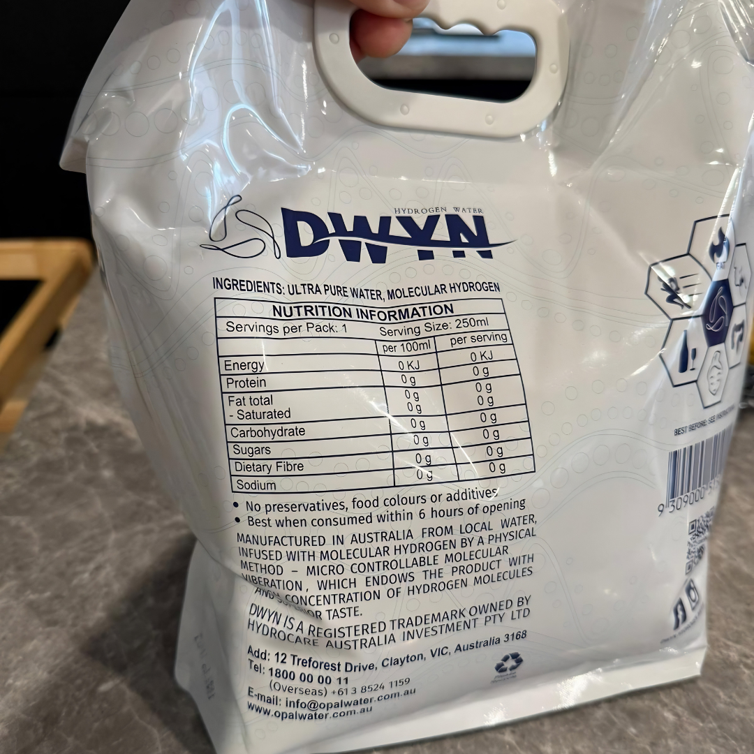 Hydrogen Water Bag 5L for Clean and Pure Hydration