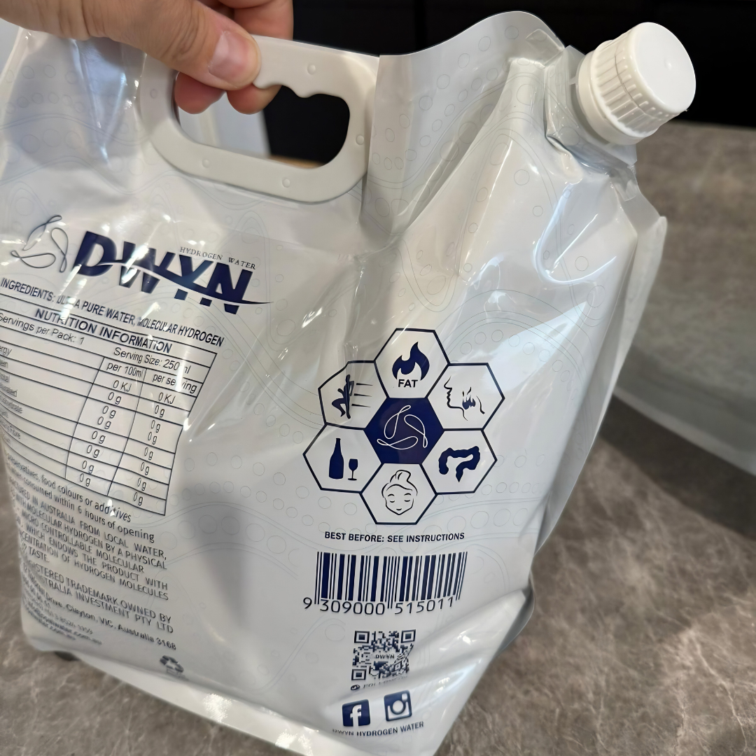 Opal Hydrogen Water Starter Pack – 10 Cans + 5L Bag